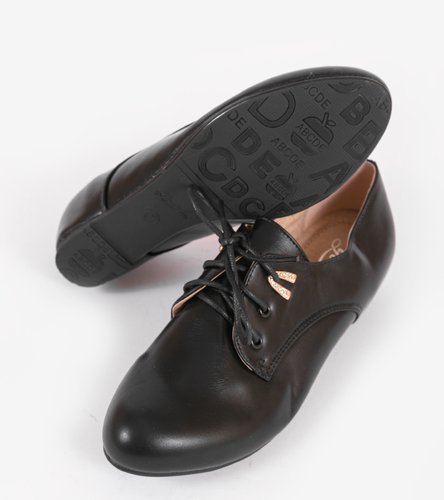 Černé klasické jazzové boty C10-1