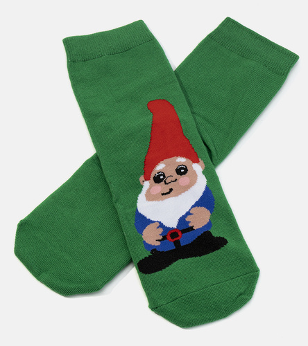 Dámské zelené vánoční ponožky Fiano 